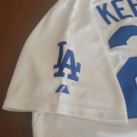 Los Angeles Dodgers Baseball Jersey Mens 56 Kershaw #22 Majestic stitched shirt - Picture 10 of 10